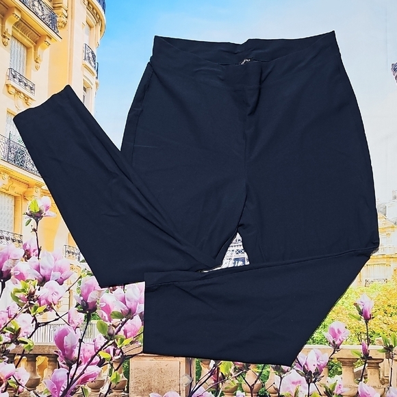 Eileen Fisher Blue Leggings Pants Size Large‎ - Picture 1 of 4